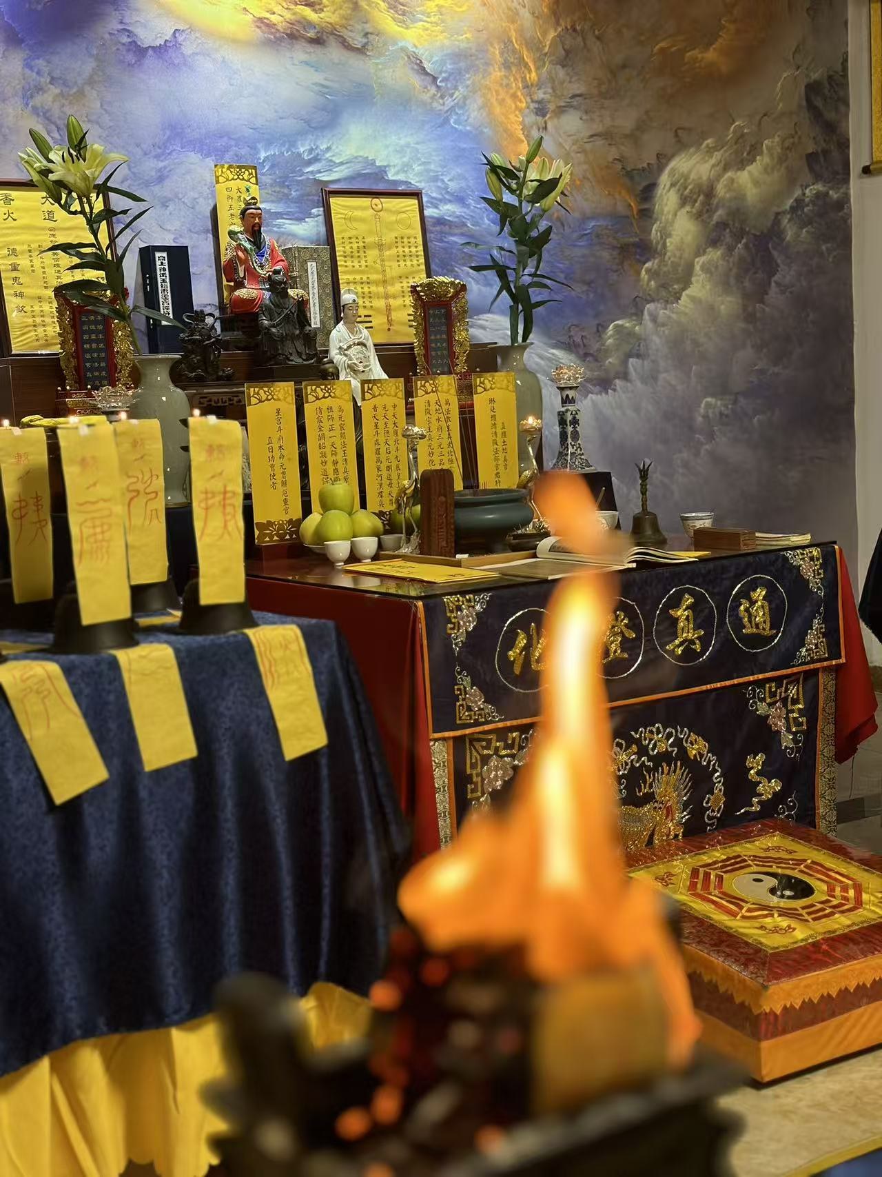 Traditional ritual fulfilment detail